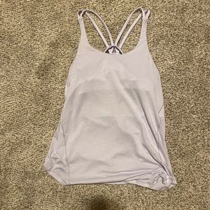 Cute lululemon tank top with built in bra!